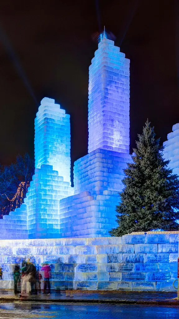 &iexcl;Una ciudad congelada!