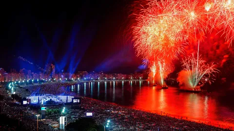 A festa da virada