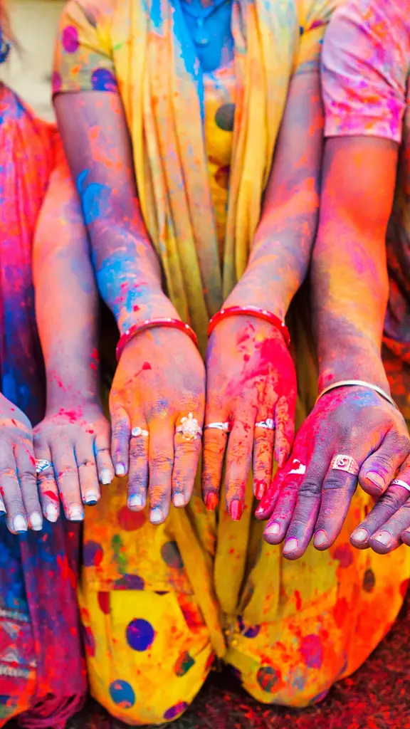 Los colores del Holi