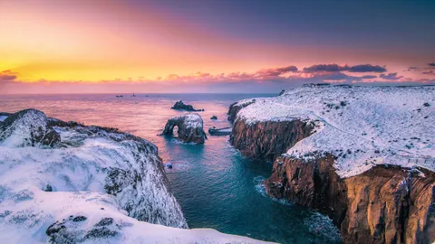 Distese di mare e neve