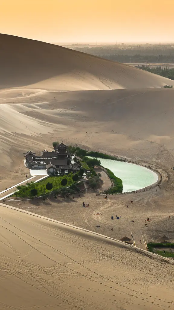 This lake is no mirage