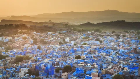 Above the Blue City