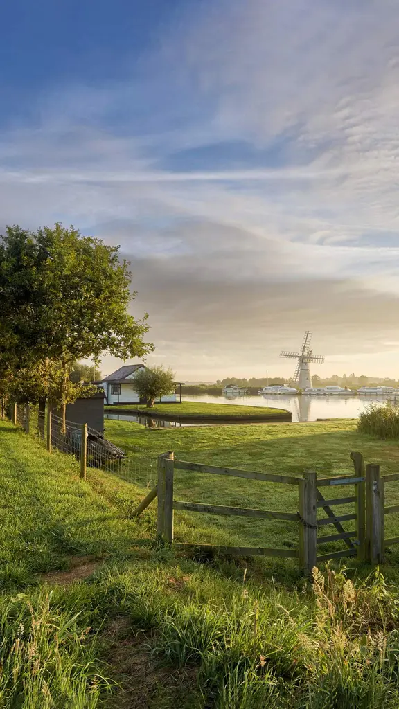 布罗兹湿地国家公园，英国诺福克郡