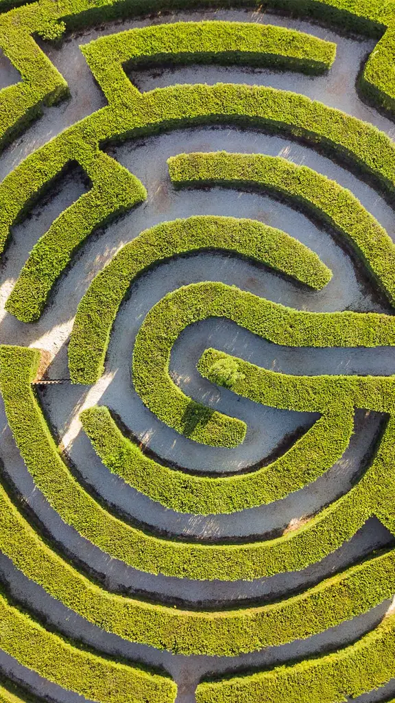 美丽的曲径迷宫