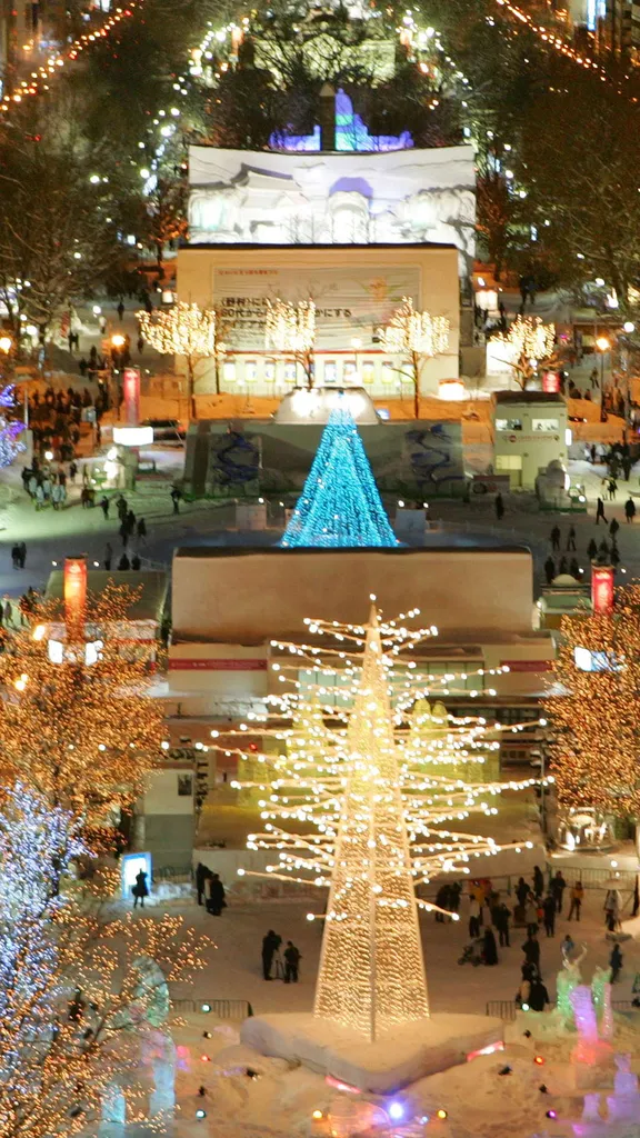 さっぽろ雪まつり開催中
