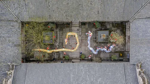 Bienvenue dans l'ann&eacute;e du Dragon !