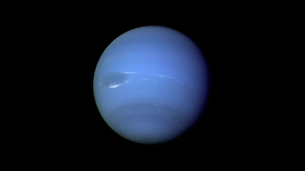 蔚蓝色的海王星