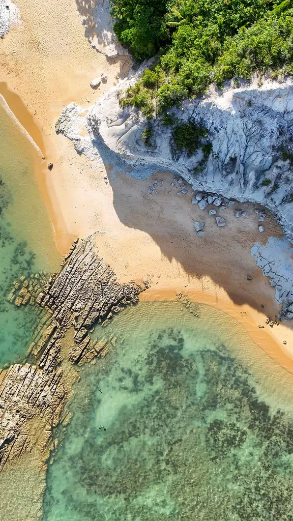 Mirror Beach, Porto Seguro, Bahia, Brazil