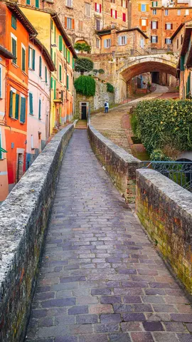 Medieval Aqueduct, Perugia, Italy