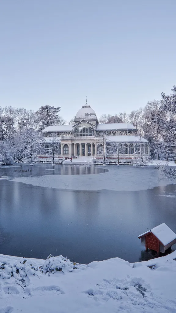 Arquitectura de cristal y hielo